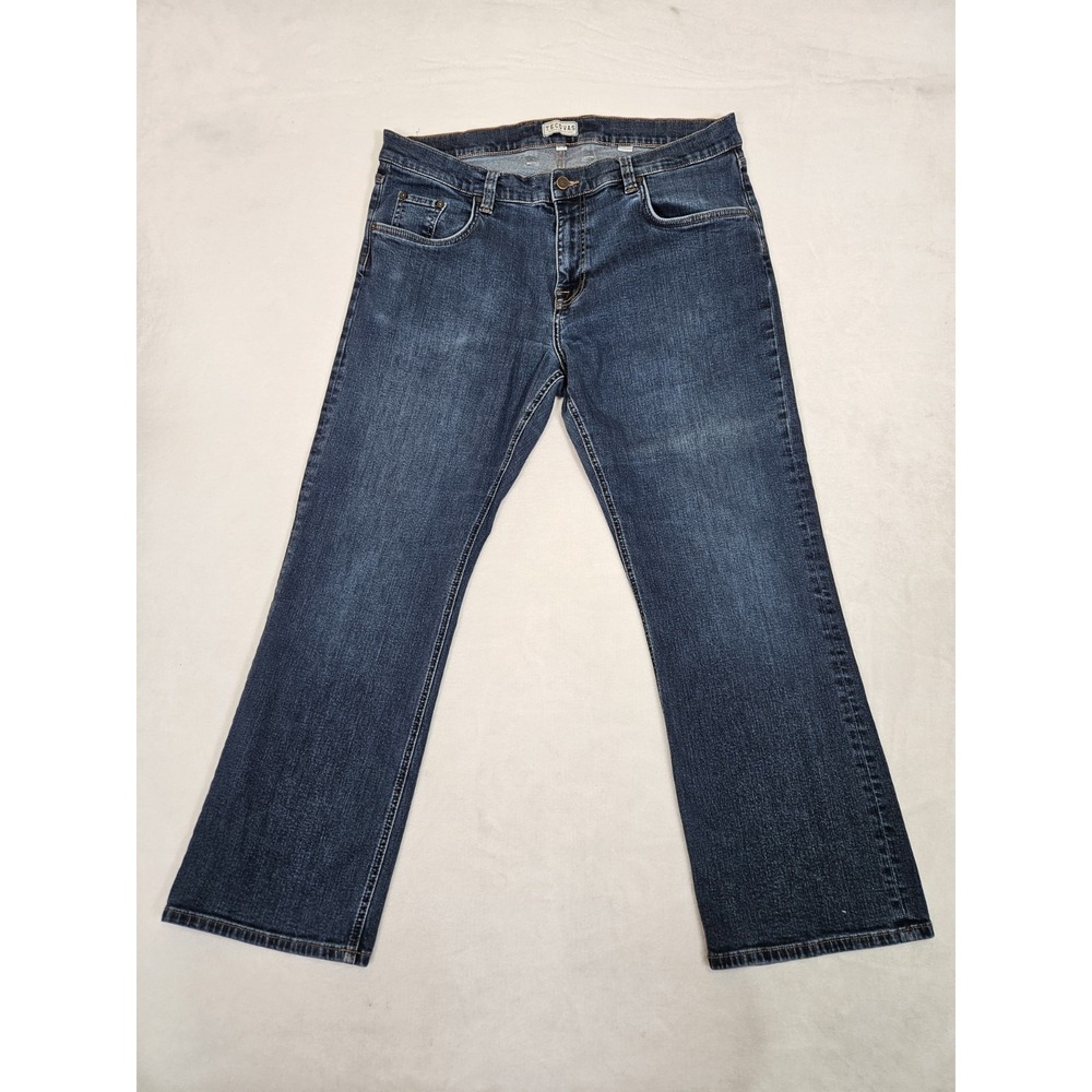 TECOVAS Jeans Men 38x30 Fits (38x29) Five Pocket Comfort Jean Denim Standard